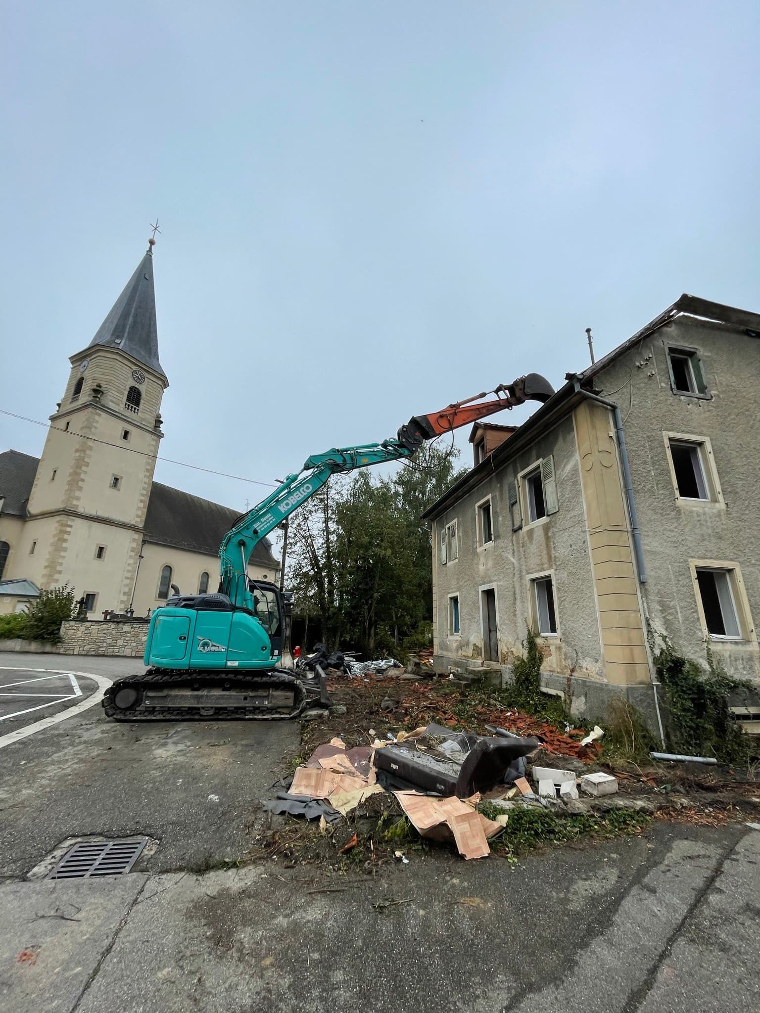 Entreprise de d&eacute;molition pour maison et b&acirc;timent proche de Mulhouse et Guebwiller Montb&eacute;liard 0